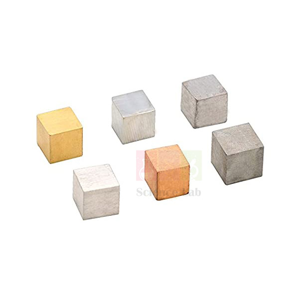 Metal Density Cubes (Set of 6)